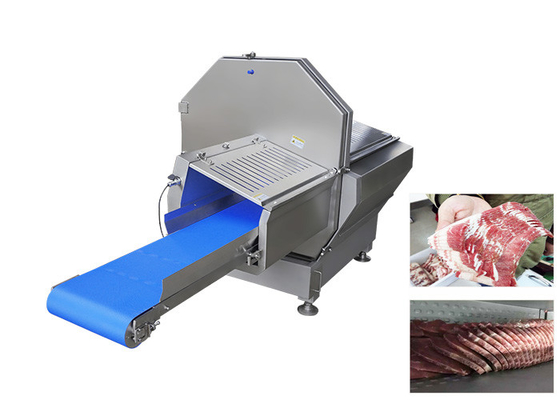 Large Frozen Meat Slicer Cutting Machine For Beef Bacon Ham 280pcs/Min