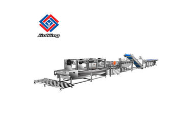 10 KW Salad Processing Equipment , Salad Washing Equipment 2000kg/h Capacity