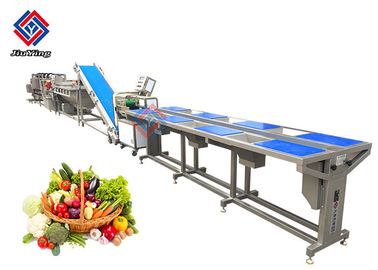 SUS 304 SS Material Frozen Vegetable Production Line For Food Distribute Center