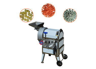 Commercial Fruit Processing Equipment / Kiwi Pear Apple Plantain Banana Chips Cutting Machine