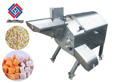 Vegetable And Fruit Processing Equipment , Large Cube Carrot Pineapple Slicer & Dicer