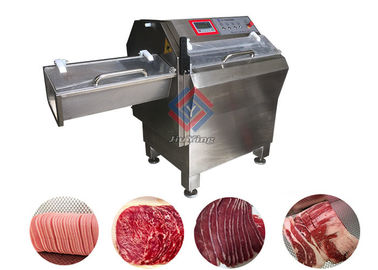 Automatic Frozen Bacon Slicer Machine / Sausage Steak Ham And Cheese Slicer Machine