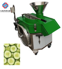 Fruit Apple Slice Machine / Root Vegetable Processing Equipment
