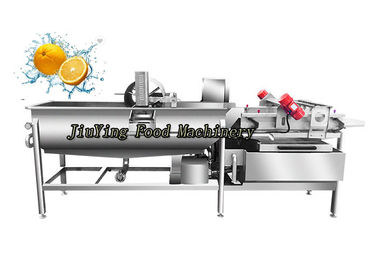 Air Pressure Bubble Ozone Fruit Processing Equipment 4.85KW  / Vegetable Washing Machine