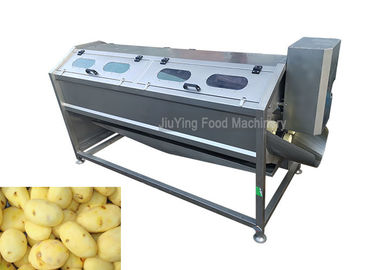 Customized Fruit And Vegetable Peeler Machine For Taro , Potato , Radish