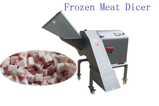 Frozen Meat Cube Cutter Beef Chicken Breast Dicing Machine