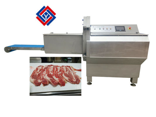 OEM 380V 50HZ 3P 200pcs/min Frozen Bacon Slicer Machine