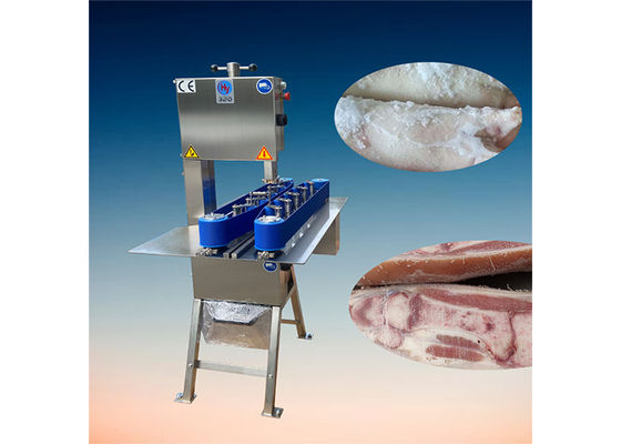500KG/H Ribs Frozen Meat Processing Machine With Bone Half Cutter