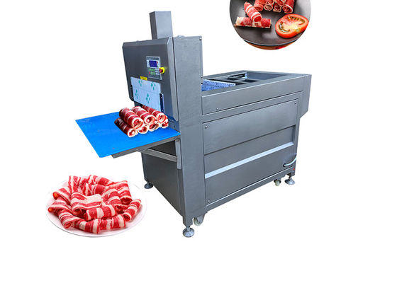 Functional Frozen Meat Slicer Lamb Roll Cutting Machine