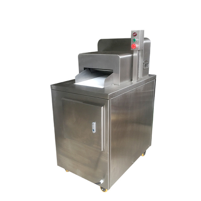 Frozen Pork Meat Processing Machine / Beef Chicken Lamb Chop Dicing Equipment With Touch Sreen