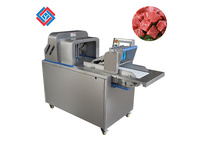 Frozen meat two dimensional dicing machine dice meat cube machine mutton meat dicer