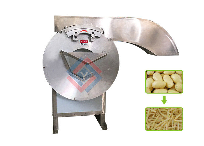 Automatic Sweet Potato Chips Slicer Machine French Fries Cassava Cutter