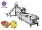 Electric Brush Type Potato Production Line For Peeling , Washing And Cutting