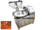 Frozen Meat Bowl Cutter / Electrical Industrial Meat Bowl Chopper Mixer Machine