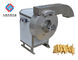 French Fries SS Potato Stick Cutting Machine / Potato Chips Production Line