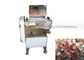 Meat Processing Plant 800kg/h Frozen Rib Cutting Machine With Conveyor