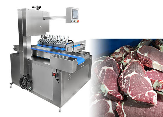 Auto High Speed Meat Double Band Saw Cutting Machine With Intelligent User Interface