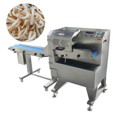 High Efficiency Cooked Meat Slicer Pork Skin Cutting Machine For Commercial