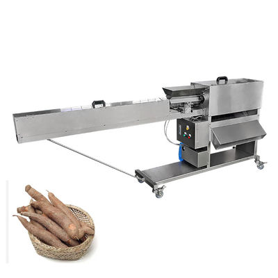 Commerical Cassava Peeling Machine With Full Stainless Steel Structure For Food Processor
