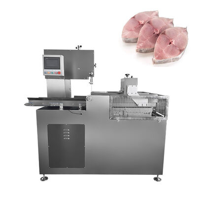 Adjusted Cutting Angle Automated Meat Bandsaw For For High Volume Meat Processors