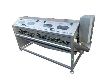 Big Model Vegetable And Fruit Peeling Machine Spiral Brush Roller Type