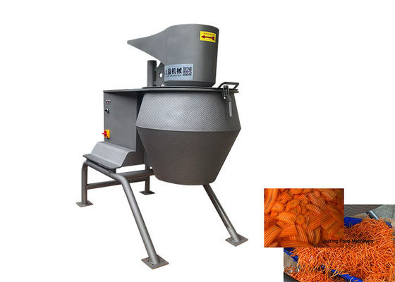 Industrial 1.5KW Carrot Shredder Machine Large Feeding Inlet
