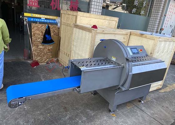 200pcs/mins Commercial Meat Slicer For Frozen Beef Pork Lamb Bacon