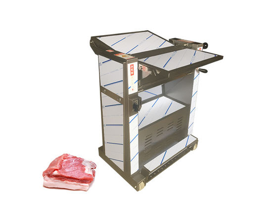 0.75KW Blade Adjustable Meat Processing Machine Pig Pork Skin Peeler