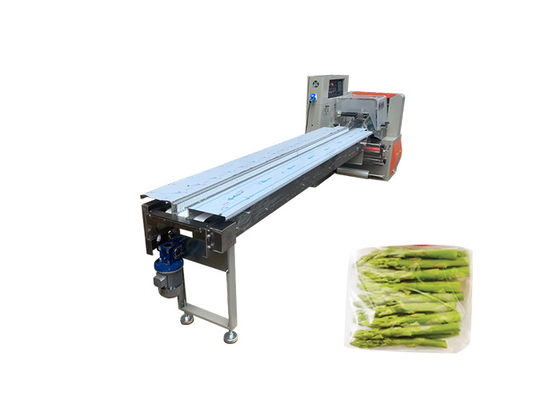 Conveyor Automatic Fruit Flow Packing Machine Salad Vegetable Packaging ...