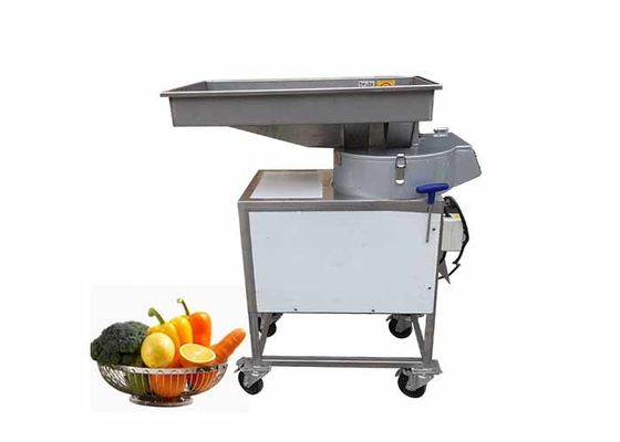 600KG/H Fruit Processing Equipment Block Apple Potato Cube Cutter