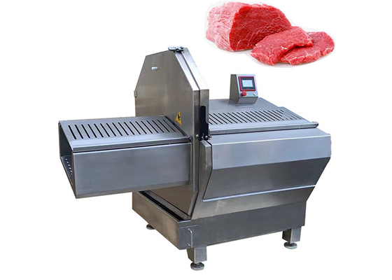 Full Automatic Pork Beef Chicken Meat Slicer 1mm Adjustable