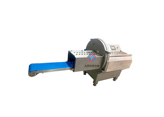 4.4kw 800kg/h Frozen Meat Processing Machine Bacon Ham Slicer