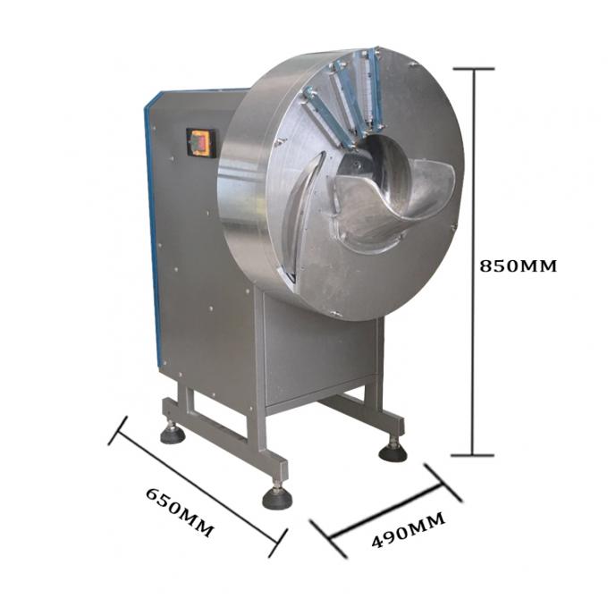 Banana Plantain Chips Cutter Machine With High Speed 500800 Kg / Hour