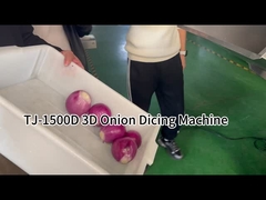 Stainless Steel Nice Onion Dicing Machine 3000KG/H Carrot Garlic Cutter