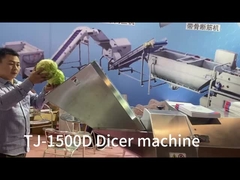 3D Commercial Fruit And Vegetable Dicing Machine 3000KG/H