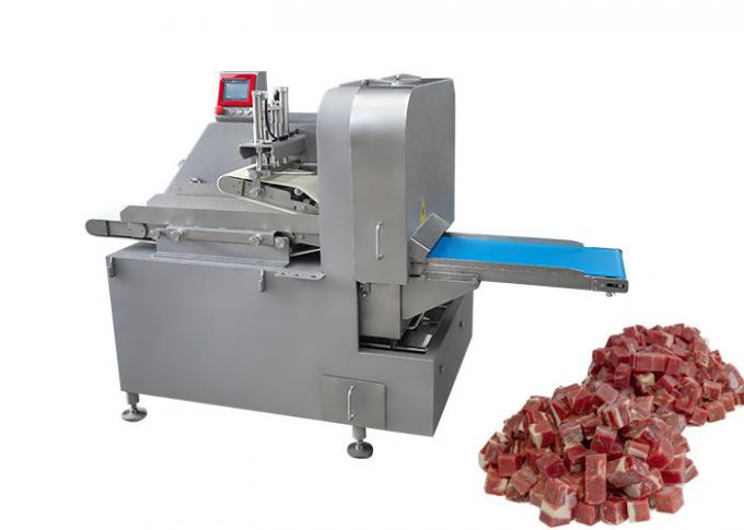 High Precision 2D Meat Cube Cutting Machine For Beef 1000kg/H